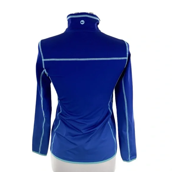 Vineyard Vines Performance Quarter Zip Ombre Tech Top Women’s X-Small - Picture 5 of 8